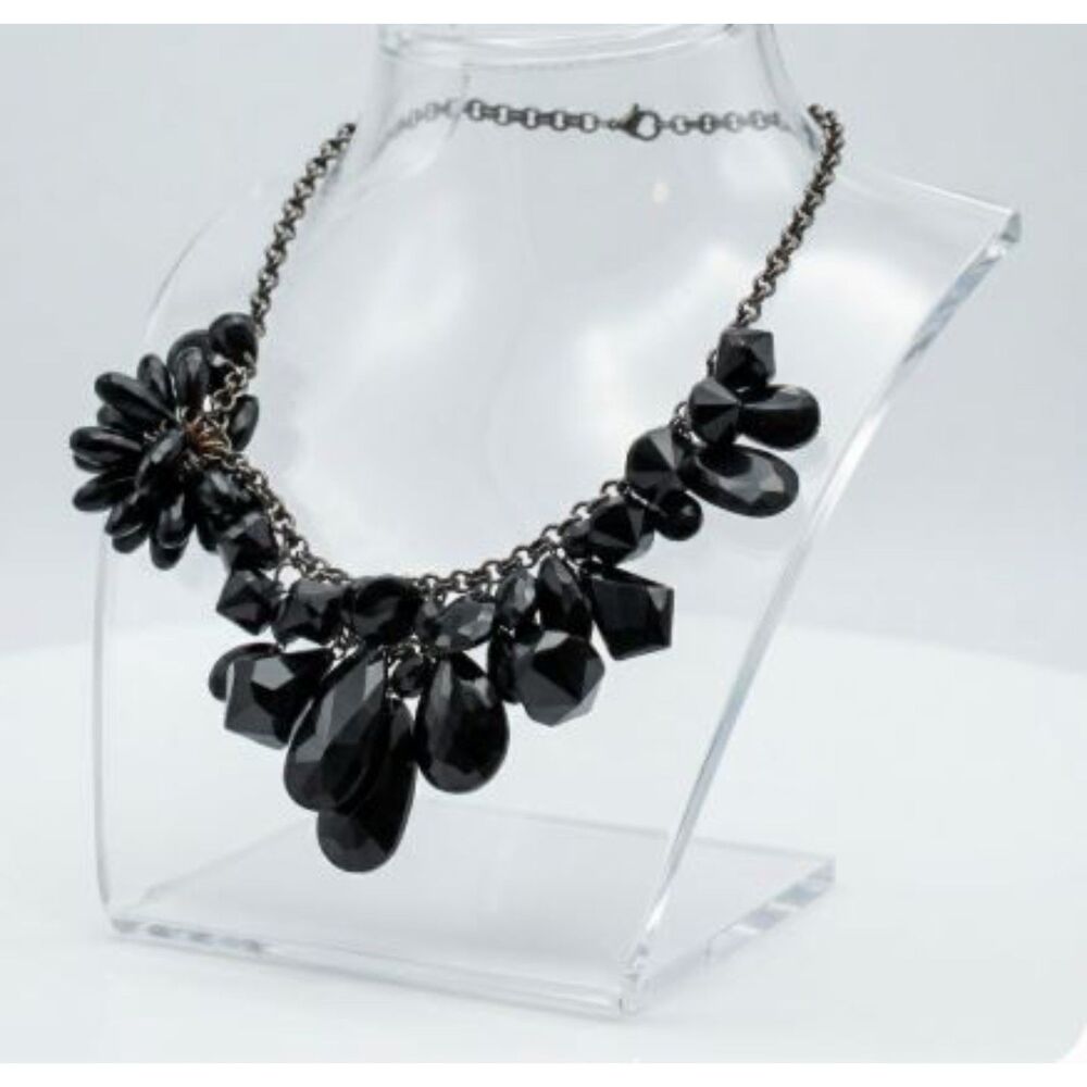 Lee Angel Neiman Marcus Statement Resin bead Cluster Necklace NWT 498